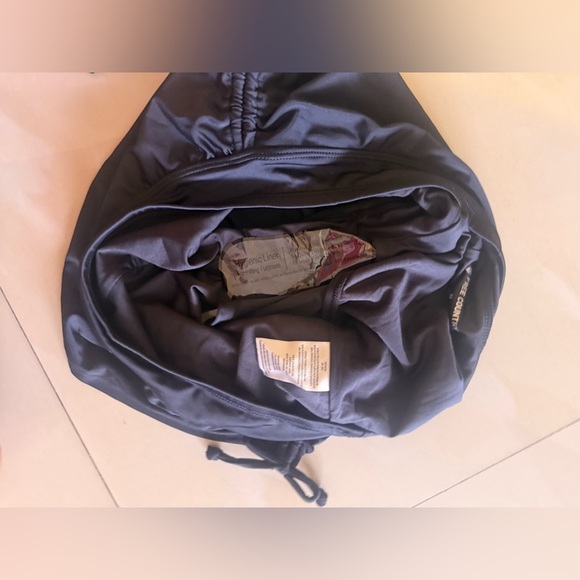 Free Country Bikini Bottoms Skirt Ruched Black  Beach Size M 8/10 Elastic Waist - Picture 10 of 16